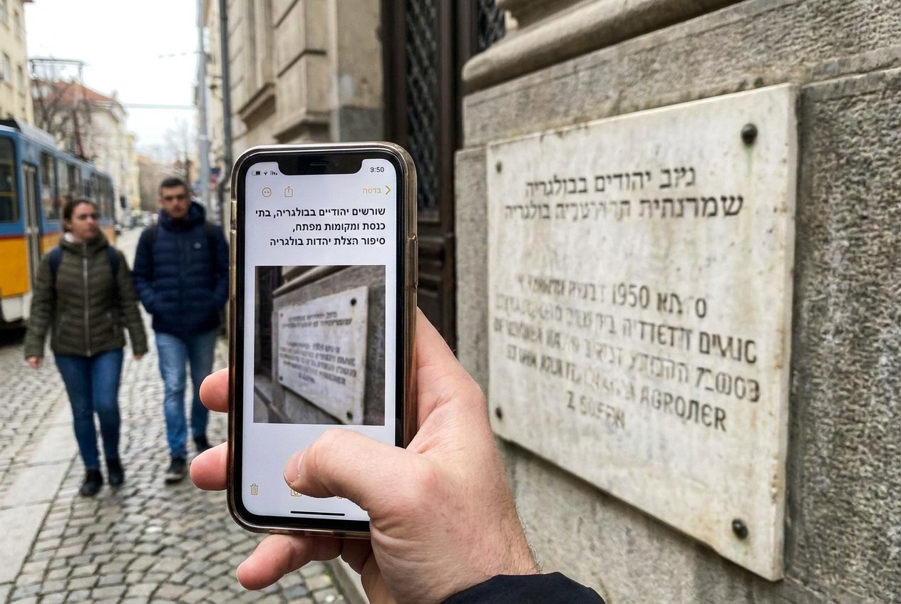 שורשים יהודיים בבולגריה — מסלול 5 ימים שמספר סיפור שכמעט נשכח