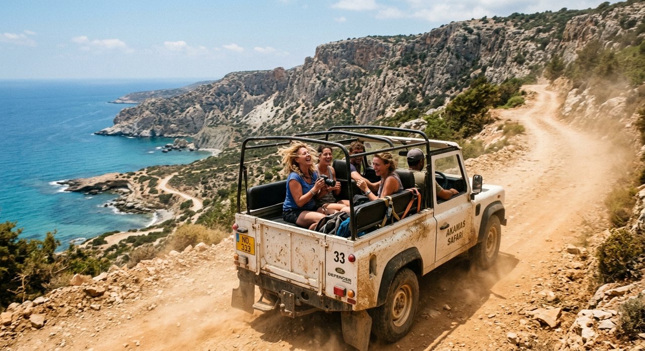 ספארי ג'יפים באקמאס (Akamas Jeep Safari)