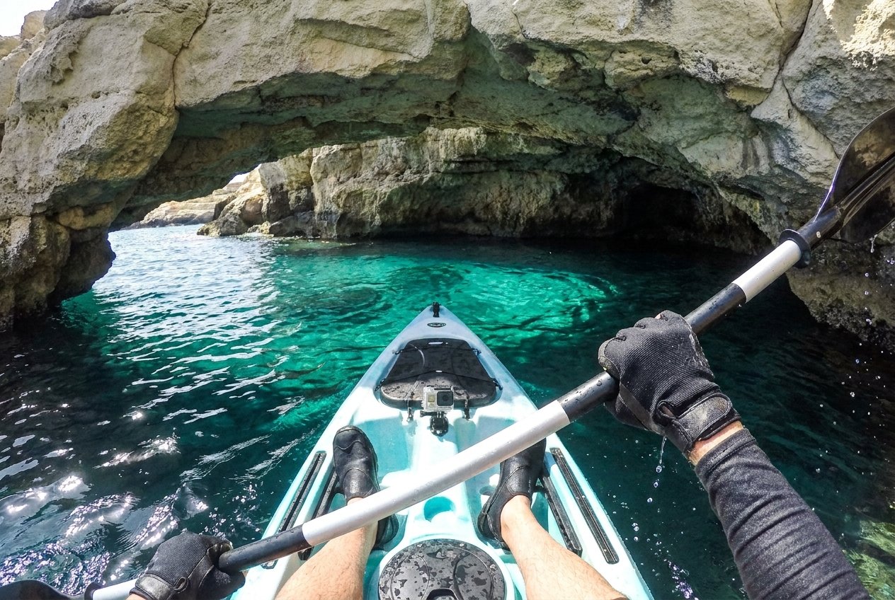 קיאק למערות הים (Sea Caves)