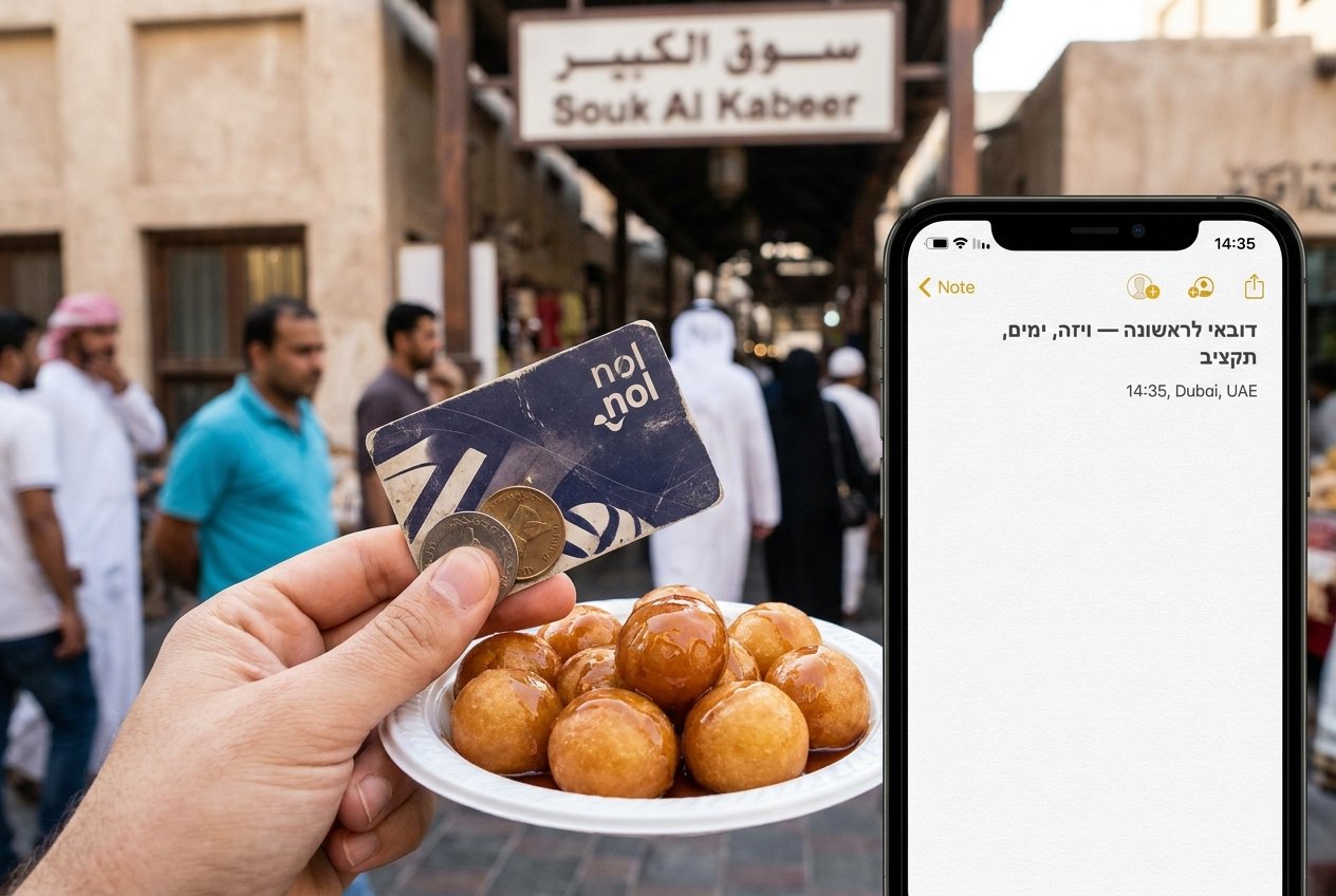 דובאי לראשונה — מדריך לביקור ראשון