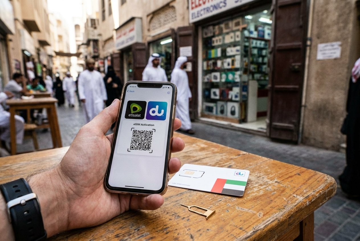 סים או eSIM בדובאי?