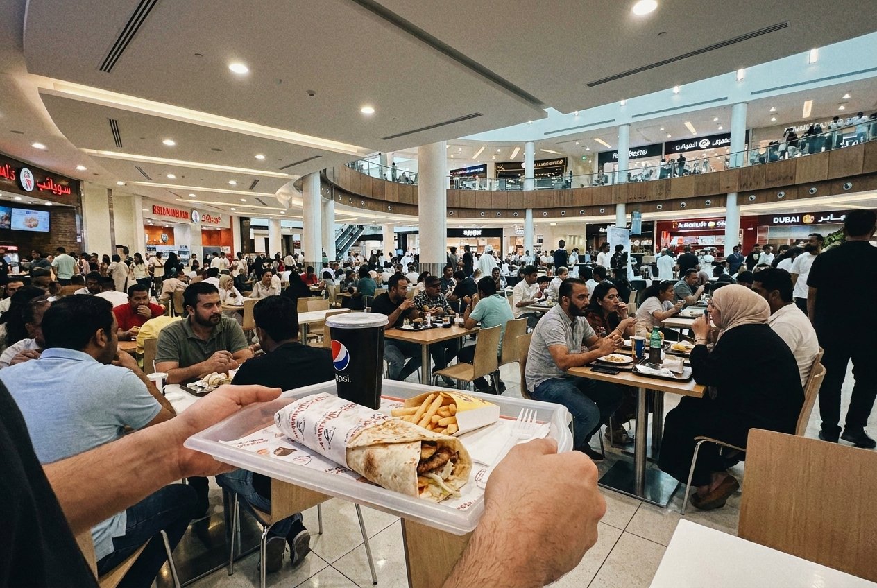 פוד קורטים בדובאי