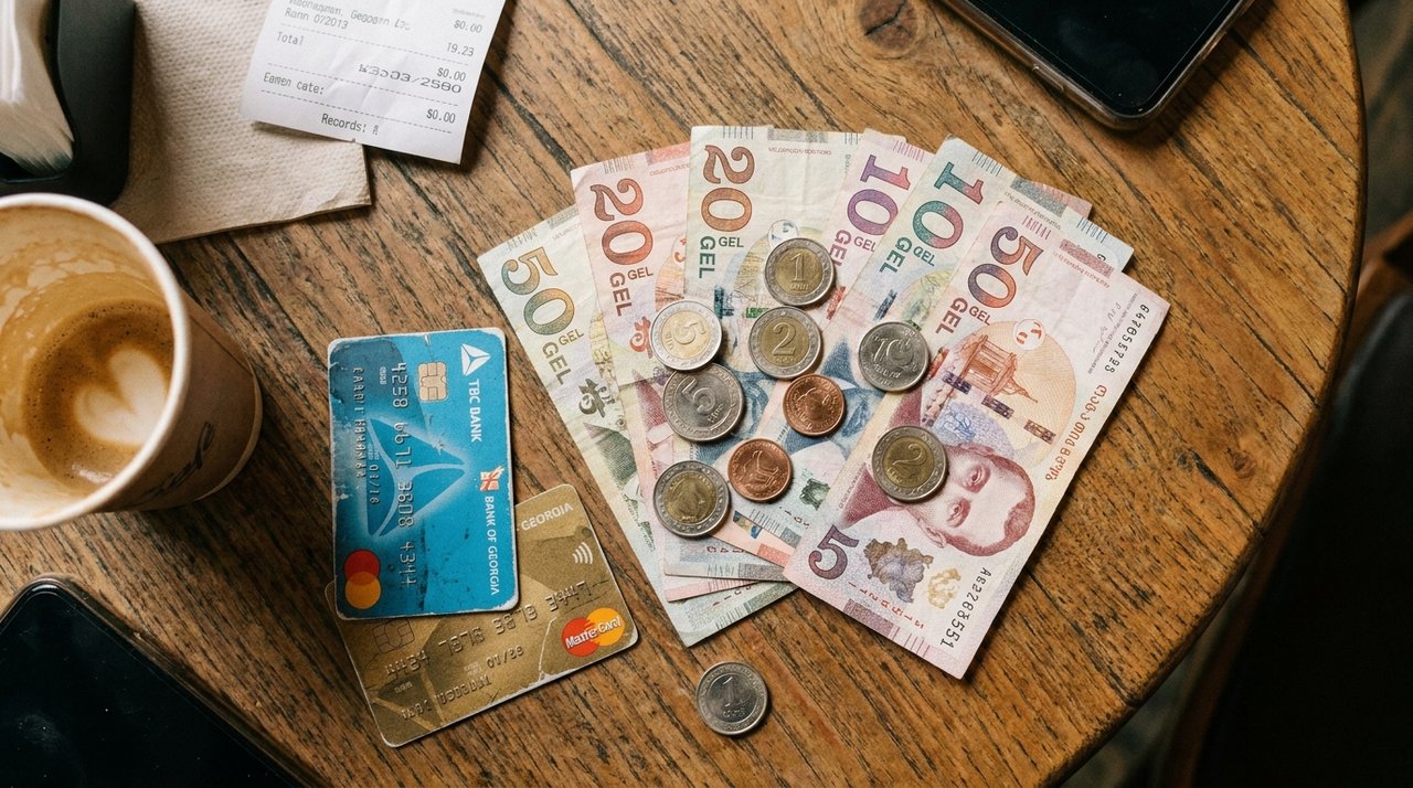 כסף בגאורגיה — לארי, ATM ואיך לחסוך