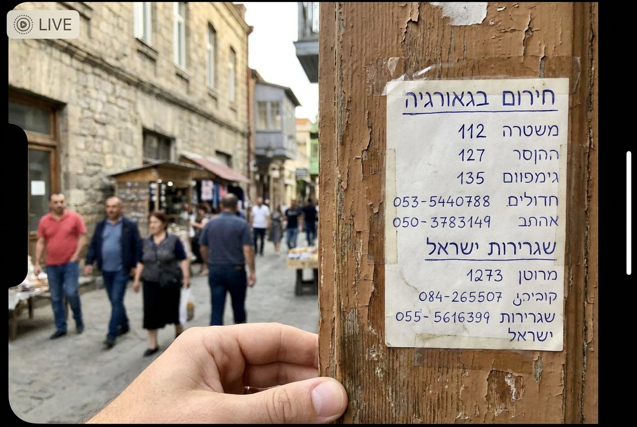 שגרירות ישראל בגאורגיה ומספרי חירום