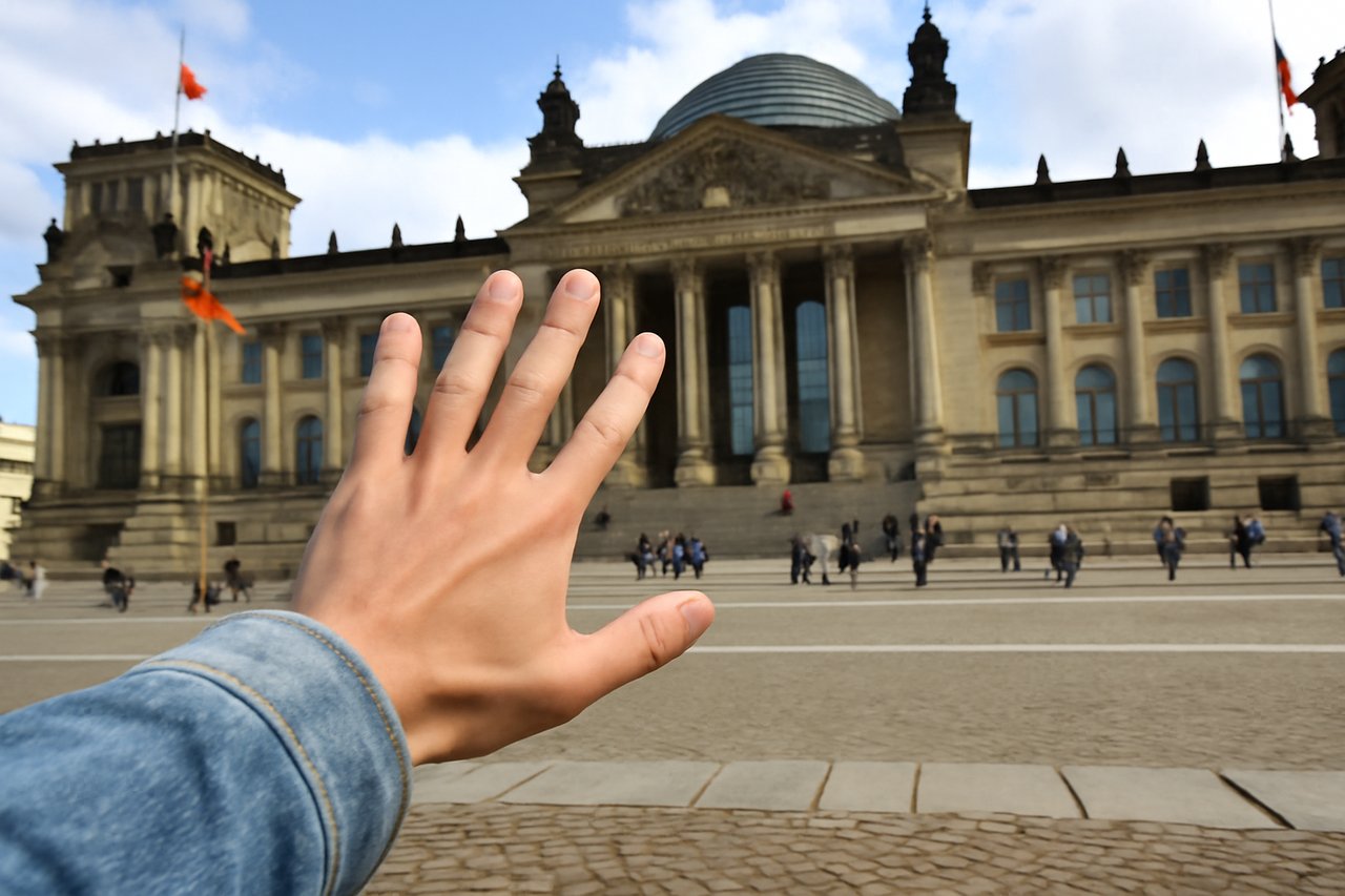 Reichstag — הפרלמנט עם כיפת הזכוכית, חינם אבל חייבים להזמין