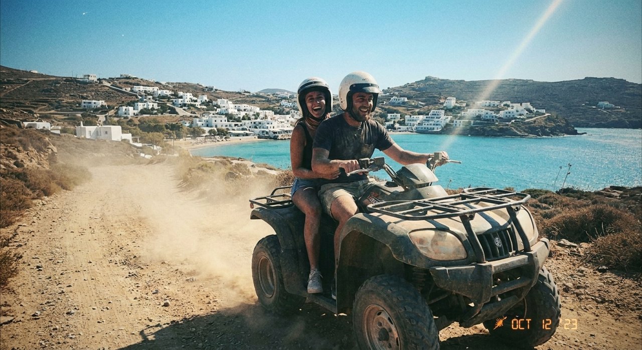השכרת ATV / קווד באיים היווניים