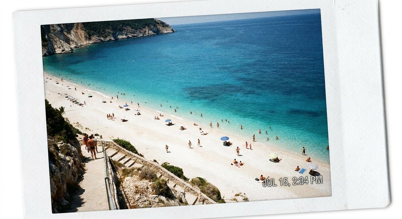 מירטוס (Myrtos Beach)