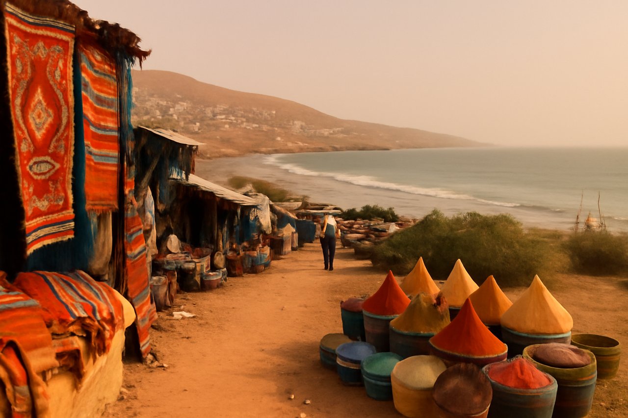 החוף האטלנטי — Agadir, Taghazout, Asilah