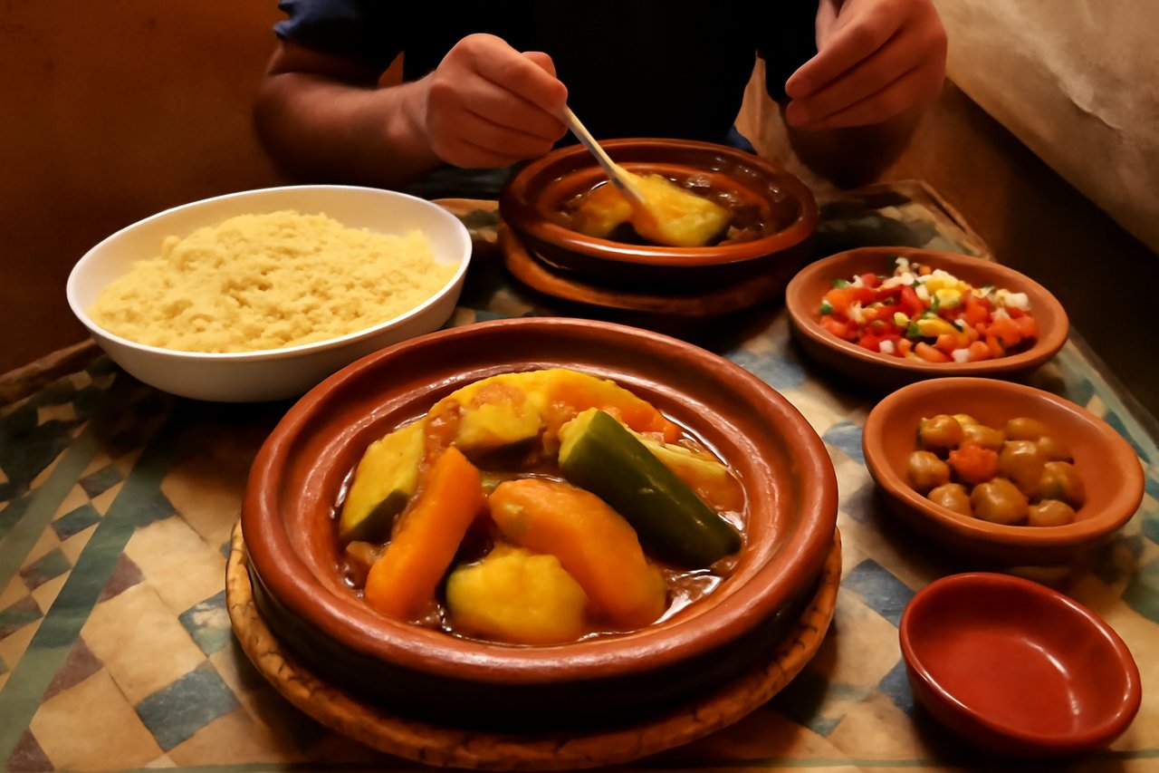 טאג'ין וכוסכוס במרוקו — מה לאכול ואיך לא לפספס