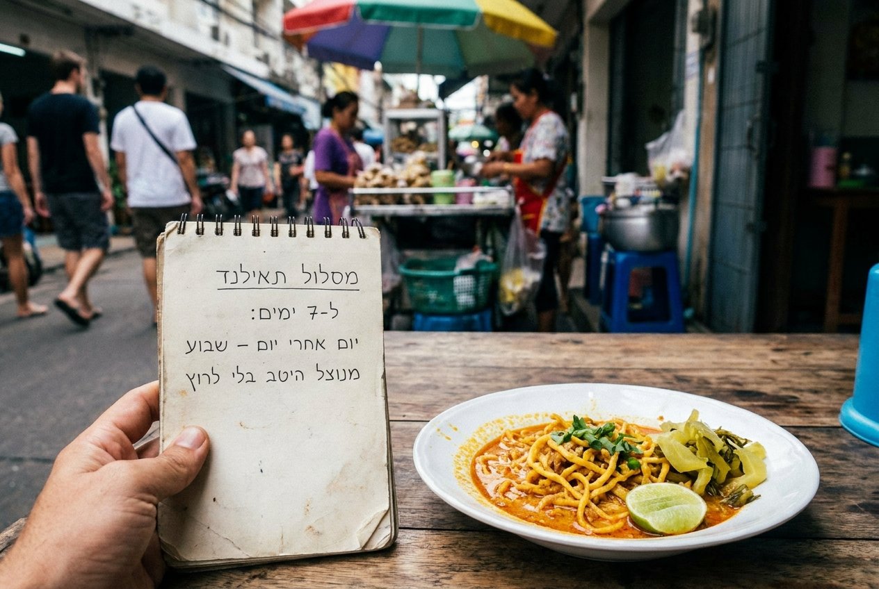 מסלול תאילנד ל-7 ימים
