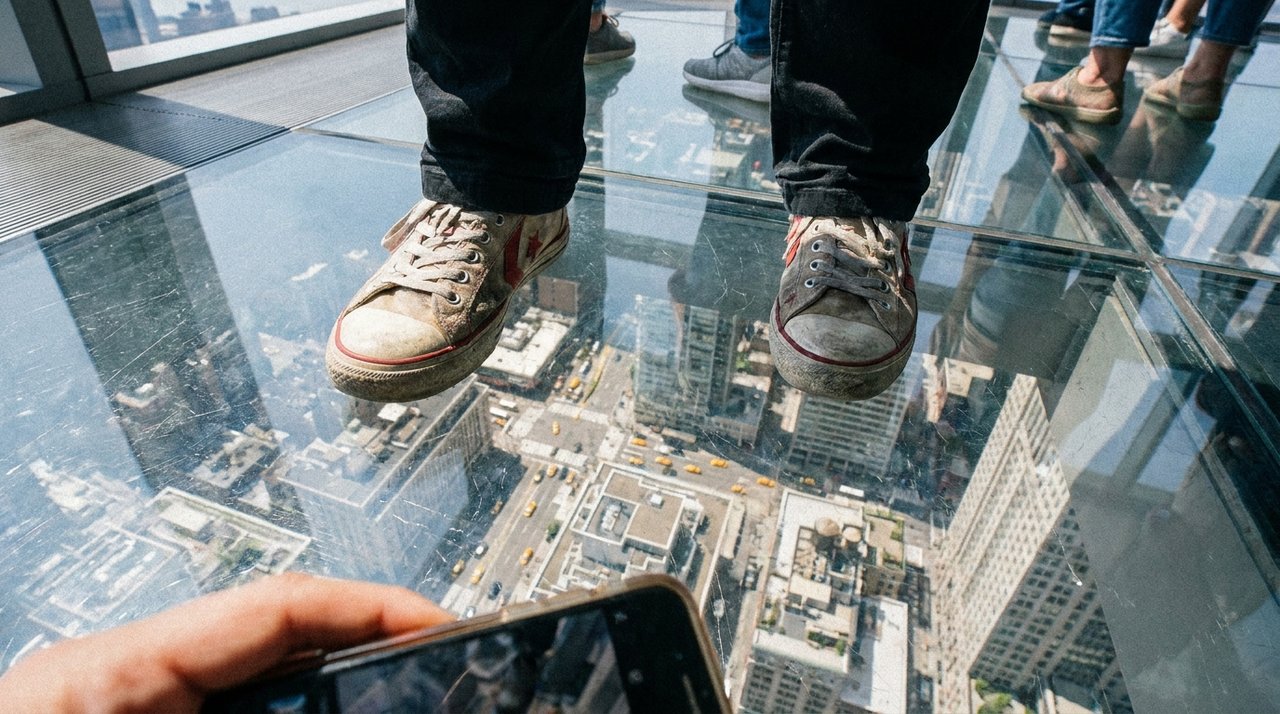וויליס טאואר — Skydeck שיקגו, 412 מ' מעל הארץ