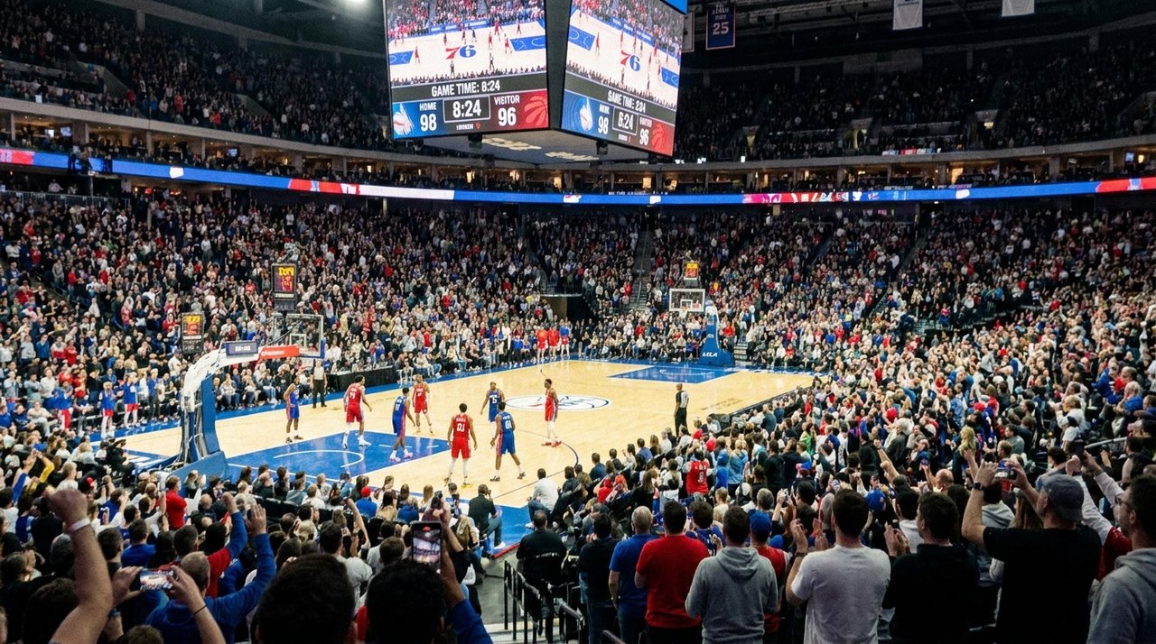 משחק NBA — חוויה חיה