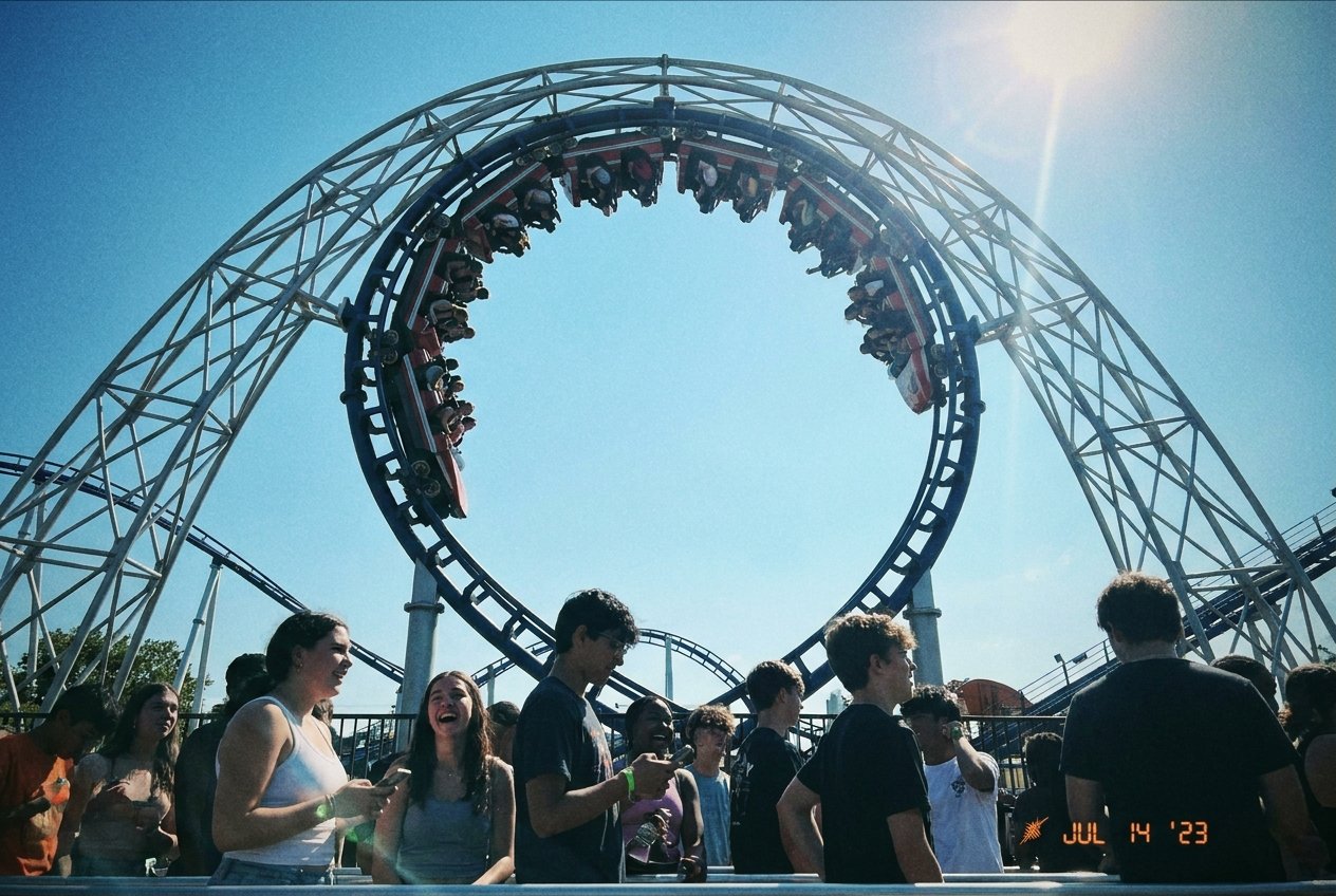 Six Flags — רכבות הרים, ריגוש ומחירים זולים