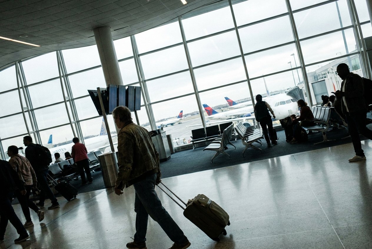 שדות התעופה בניו יורק — JFK, EWR, LGA